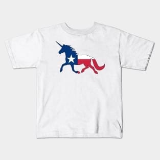 Texas Unicorn Kids T-Shirt
